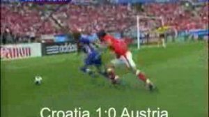 Хорватия 1:0 Австрия 1-й тайм
