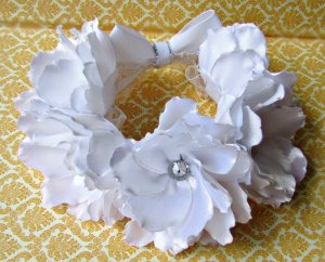 Резинка на Пучок на Гульку Канзаши Мастер класс