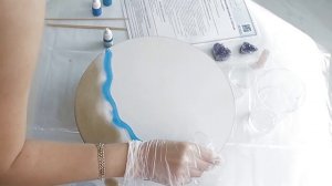 Море из эпоксидной смолы. Видеоурок 1