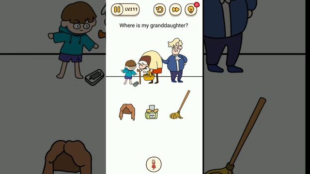 Brain Find Level 112 where is my granddaughter.