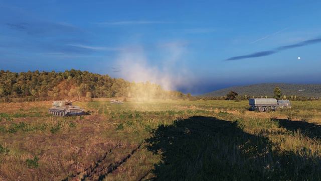 WARNO: East German artillery pounds the British enemy! смотреть онлайн