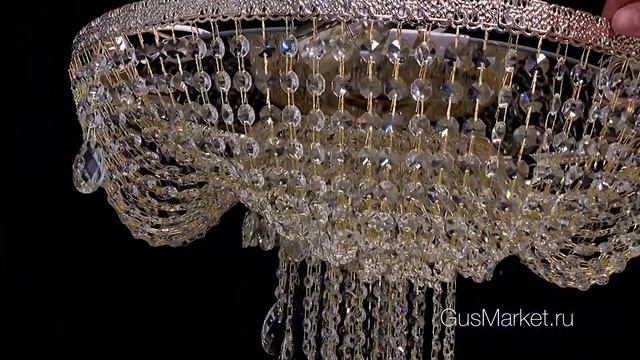 Хрустальная люстра "Леона" смотреть онлайн