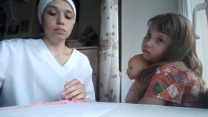 Измерение окружности головы и груди