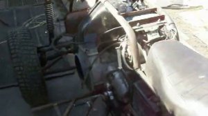 полноприводный самодельный квадроцикл с двигателем иж