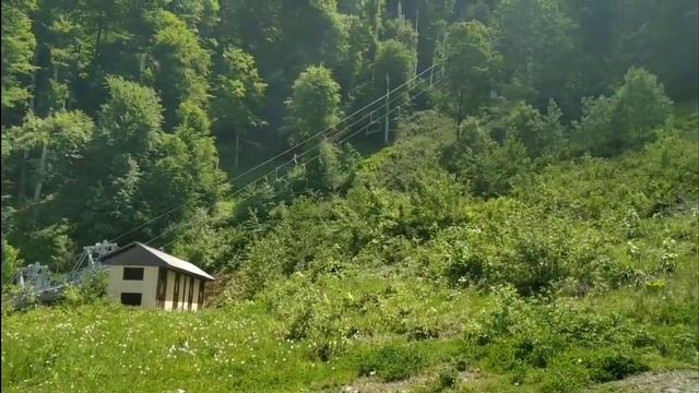 Красная поляна! канатная дорога! Водопад Поликаря! Часть первая.