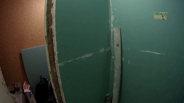 Сегодня клеим гипсокартон в ванной комнате! смотреть онлайн