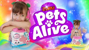 Распаковка игрушки ZURU Pets Alive