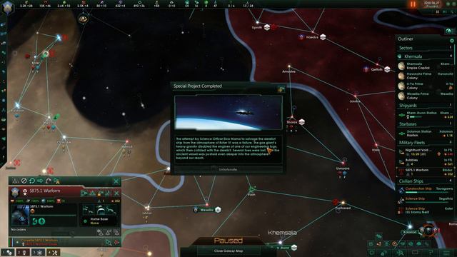 Let's Play - Stellaris - Ancient Relics - Ep 3 - Declared