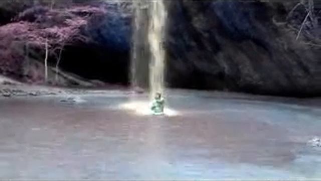 Тамир тренировка в водопаде