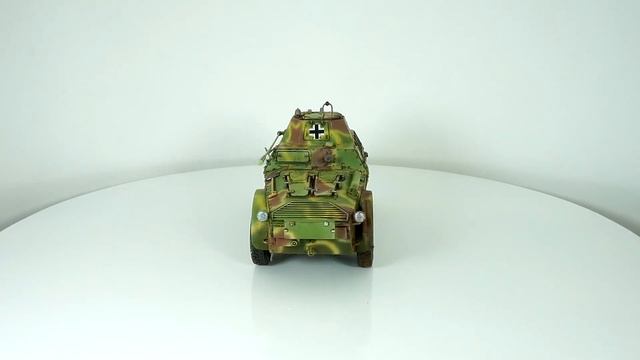 autoblinda 43 pz.sp.wg.ab 43 203(i) 1:35 (italeri) масштабная модель бронетехника броневик / Model смотреть онлайн