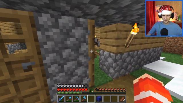 НУБСКИЙ ЗАВОД ГУБОК В МАЙНКРАФТ | выживание с девушкой в майнкрафт | [Minecraft 1.17] смотреть онлайн