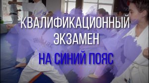 Аттестация на пояса Ашихара-Каратэ 03.04.2022 - Квалификационный экзамен на синий пояс