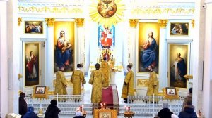 11.02.2024 10-00 Прямая трансляция в Храме Рождества Христова на Песках, Санкт-Петербург.