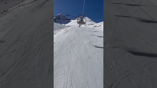 Ski resort Shymbulak. Mountains. Kazakhstan. Almaty. Горнолыжный курорт Шымбулак. Наши горы.