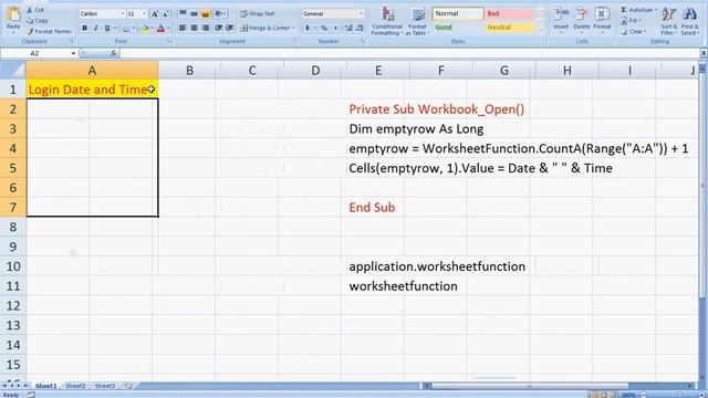 Excel VBA: To record How many time the workbook is opened and Saved смотреть онлайн
