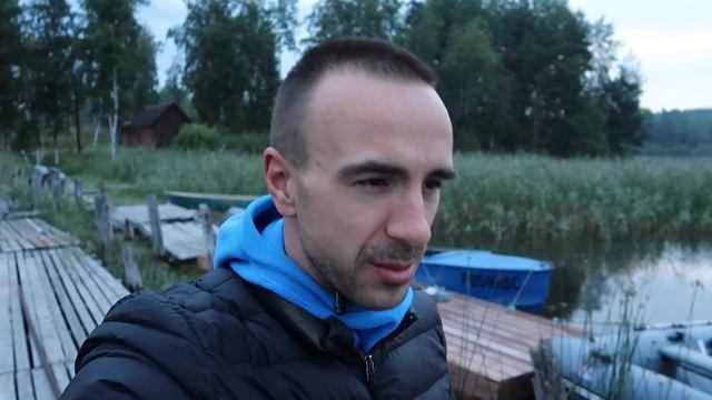 Shooting sunrise and more at Ladoga lake in Russian Karelia. смотреть онлайн