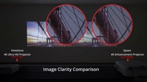 Comparison Video - ViewSonic Ultra HD DLP Projector vs. 3LCD Ultra HD Projector