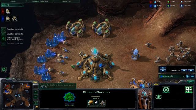Let's suck at Starcraft 2 Episode 10: Photon canon rush comeback 1v1 смотреть онлайн