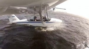 Seaplane Че-29 Взлёт с волн