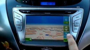 HYUNDAI AVANTE 2012 - Русификация штатного головного устройства