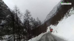 Франция, дорога в Альпах