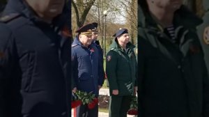 Торжественно-траурная церемония возложения цветов и венков на Пискаревском мемориальном кладбище