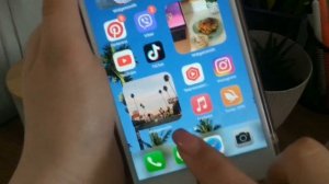 Что В Моем Айфоне 8 Плюс? || What’s  on my iPhone | ios 15 ? оформление, виджеты *aesthetic*✨