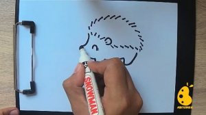 How to Draw hedgehog