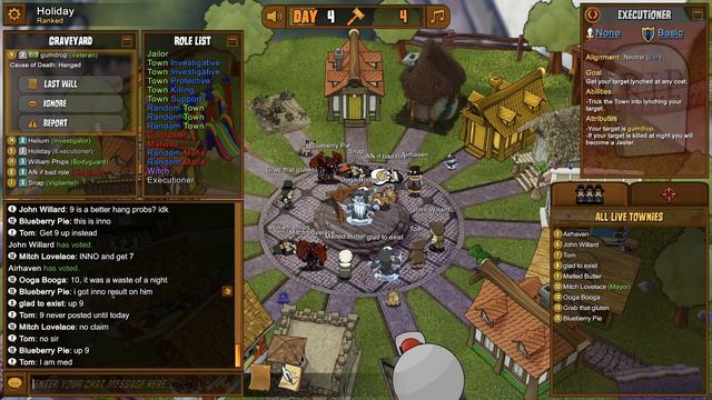 DAY 2 EXE PLAY! Town of Salem | Ranked Placement #9 смотреть онлайн