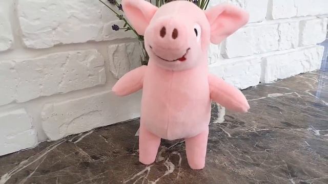 Мягкая игрушка Поросенок Пупсик 19см розовый символ нового года 2019 смотреть онлайн