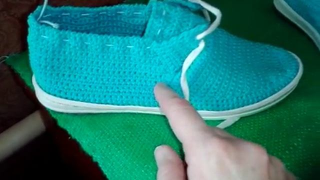 Ботиночки на лето крючком!!! смотреть онлайн