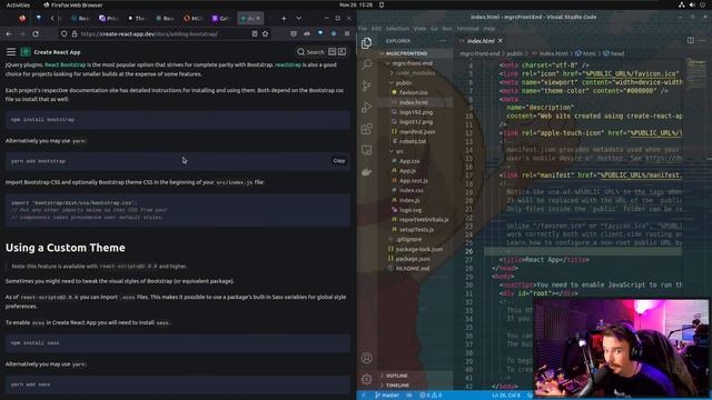Learning React Bootstrap