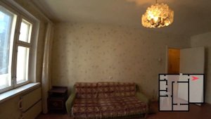 2-комнатная квартира. Новый Бомбей, Воронеж.