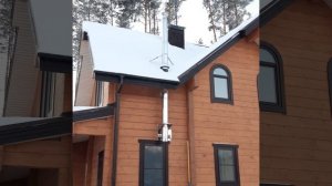 Дымоход Для газового котла, выход по улице