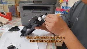 DCP L2550DW HOW TO RESET TONER  IN 2 WAYS