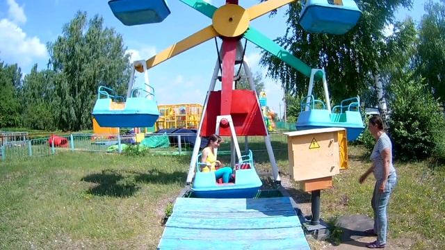 Отдыхаем в парке Чапаева, город Белебей.