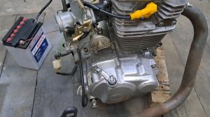 мотор Motolend 165fmm 250куб без балансировочного вала первый запуск после ремонта