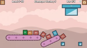 Blocks and Shapes Logic Puzzle Game, walkthrough. GORB Level 5.