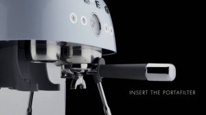 SMEG EGF03 Coffee Machine with Integrated Grinder - Installation Guide