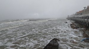Шторм в Балтийском море (г. Зеленоградск)