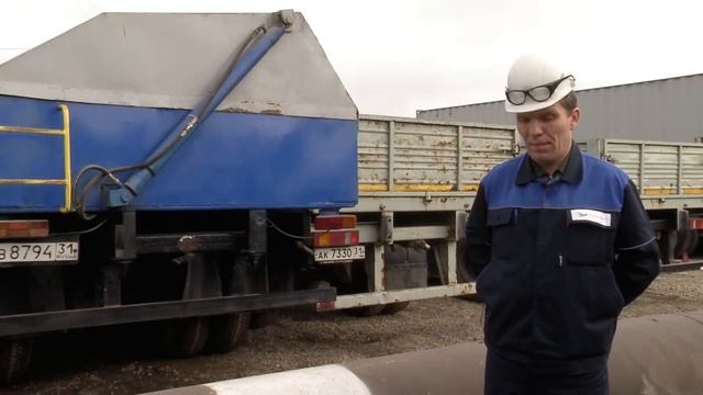 В АТЦ ОЭМК сделали крытый полуприцеп с приводом от гидравлики смотреть онлайн