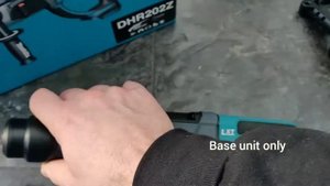 Makita dhr202z unboxing and 1st use