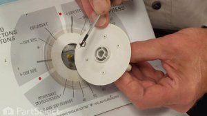 Dryer Repair- Replacing the Knob Insert Clip (GE Part # WE1X980)