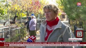 В крымский зоопарк эвакуировали животных из Херсонской области.mp4