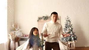 Дуэт "Папа и дочка" - С новым годом папа с новым годом мама (cover)