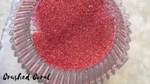 Crushed Coral Fine Glitter