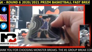 2020/2021 PRIZM BASKETBALL 5 BOX BREAK #6