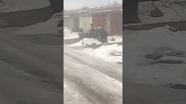 Самодельный Мототолкачь Волк Полярник смотреть онлайн