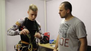 Азбука спортивного туризма. Блокировка страховочной системы.