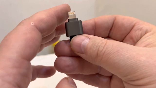 OTG картридер для iPhone. смотреть онлайн